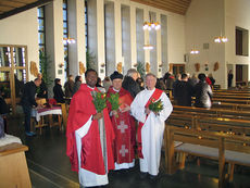 Palmsonntag in Heilig Kreuz